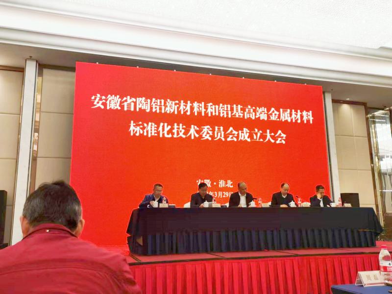 安徽省陶铝新材料和铝基高端金属材料标准化技术委员会成立